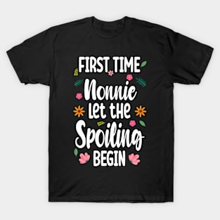 time nonnie let and flowers T-Shirt